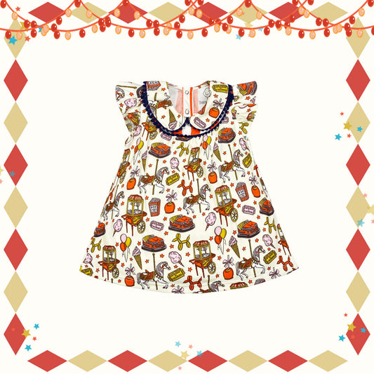 Carnival Joys Dress from Little BB Love - Stylish and Comfortably Soft Baby Clothing Store