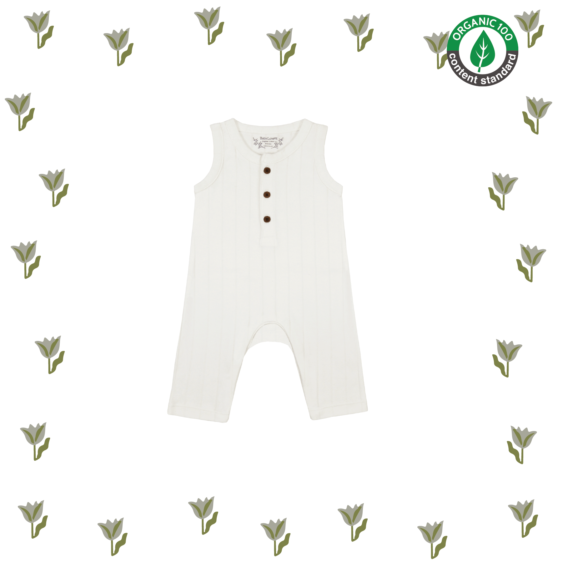 Cookies and Cream Tart Romper from Little BB Love - Stylish and Comfortably Soft Baby Clothing Store