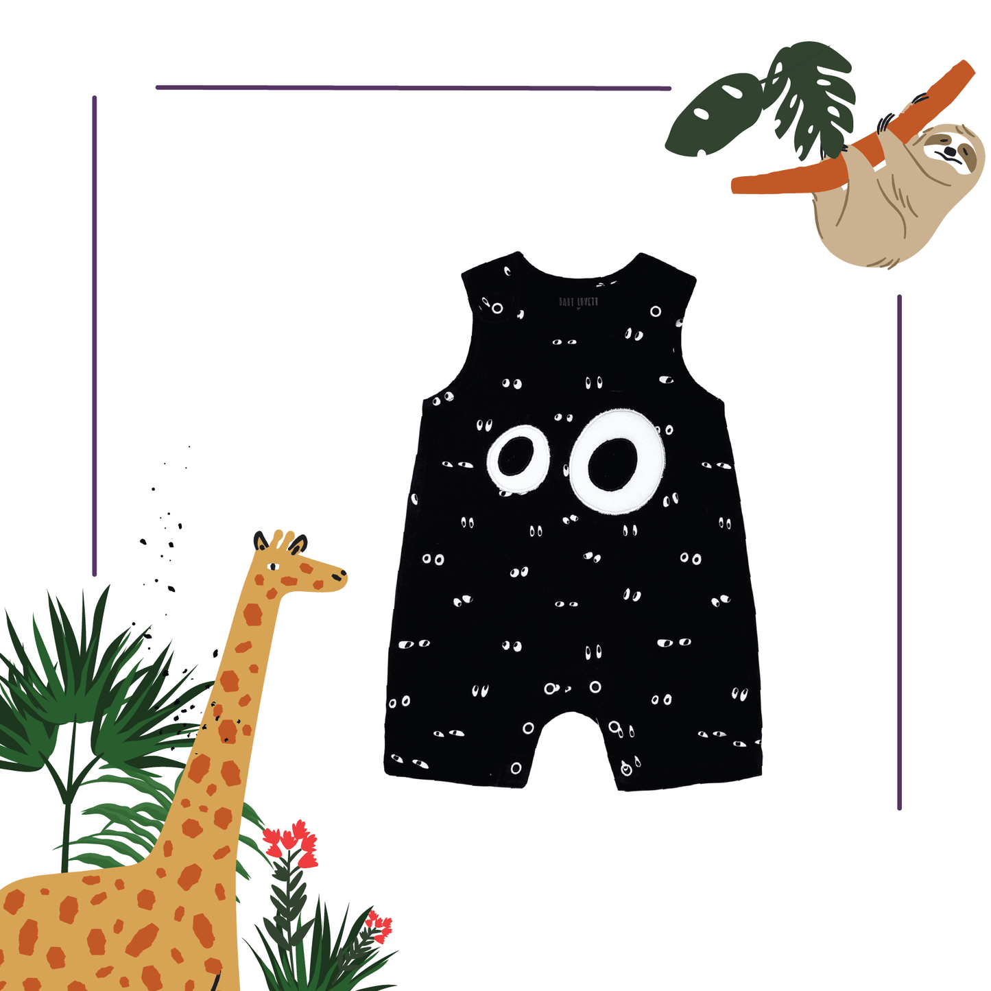 Peekaboo Romper from Little BB Love - Stylish and Comfortably Soft Baby Clothing Store
