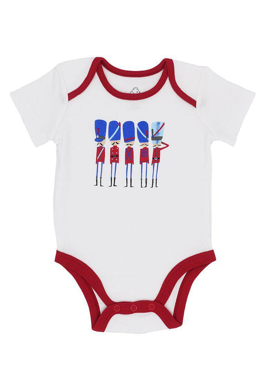 Soldiers on Guard! Bodysuit from Little BB Love - Stylish and Comfortably Soft Baby Clothing Store