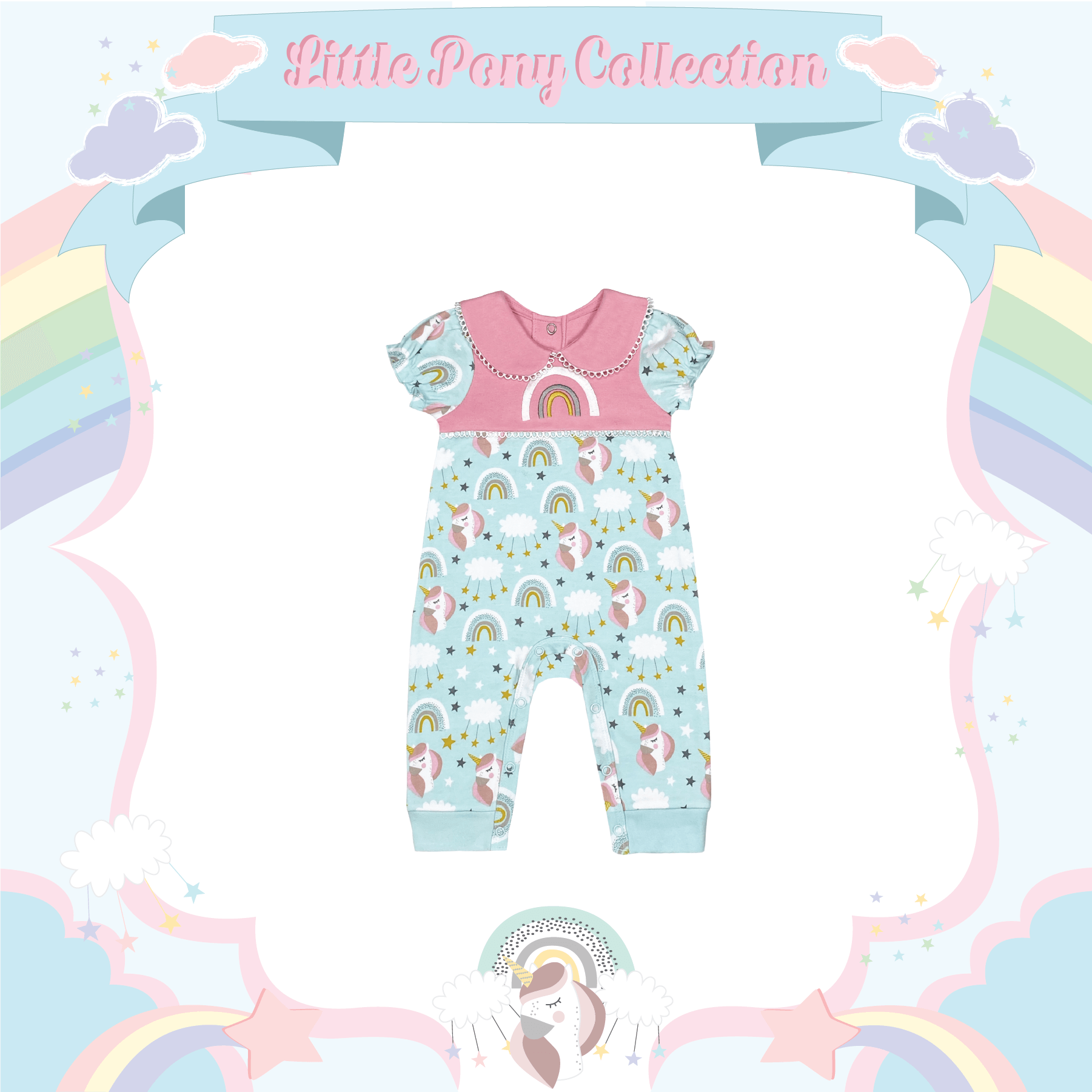 Fairytale Dreams Romper from Little BB Love - Stylish and Comfortably Soft Baby Clothing Store