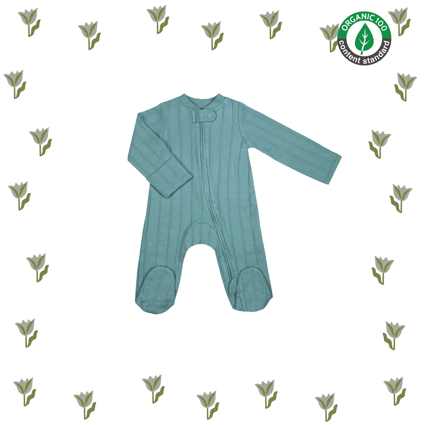 Butterfly Pea Jelly Sleep and Play Suit from Little BB Love - Stylish and Comfortably Soft Baby Clothing Store