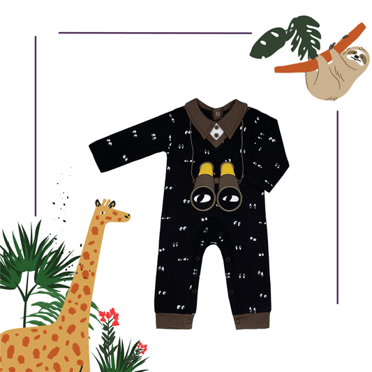 Eyes On You Sleep and Play Suit from Little BB Love - Stylish and Comfortably Soft Baby Clothing Store
