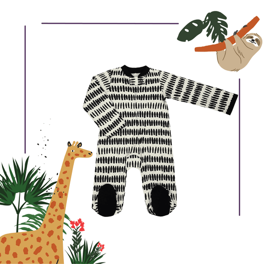 Furry Fun Sleep and Play Suit from Little BB Love - Stylish and Comfortably Soft Baby Clothing Store