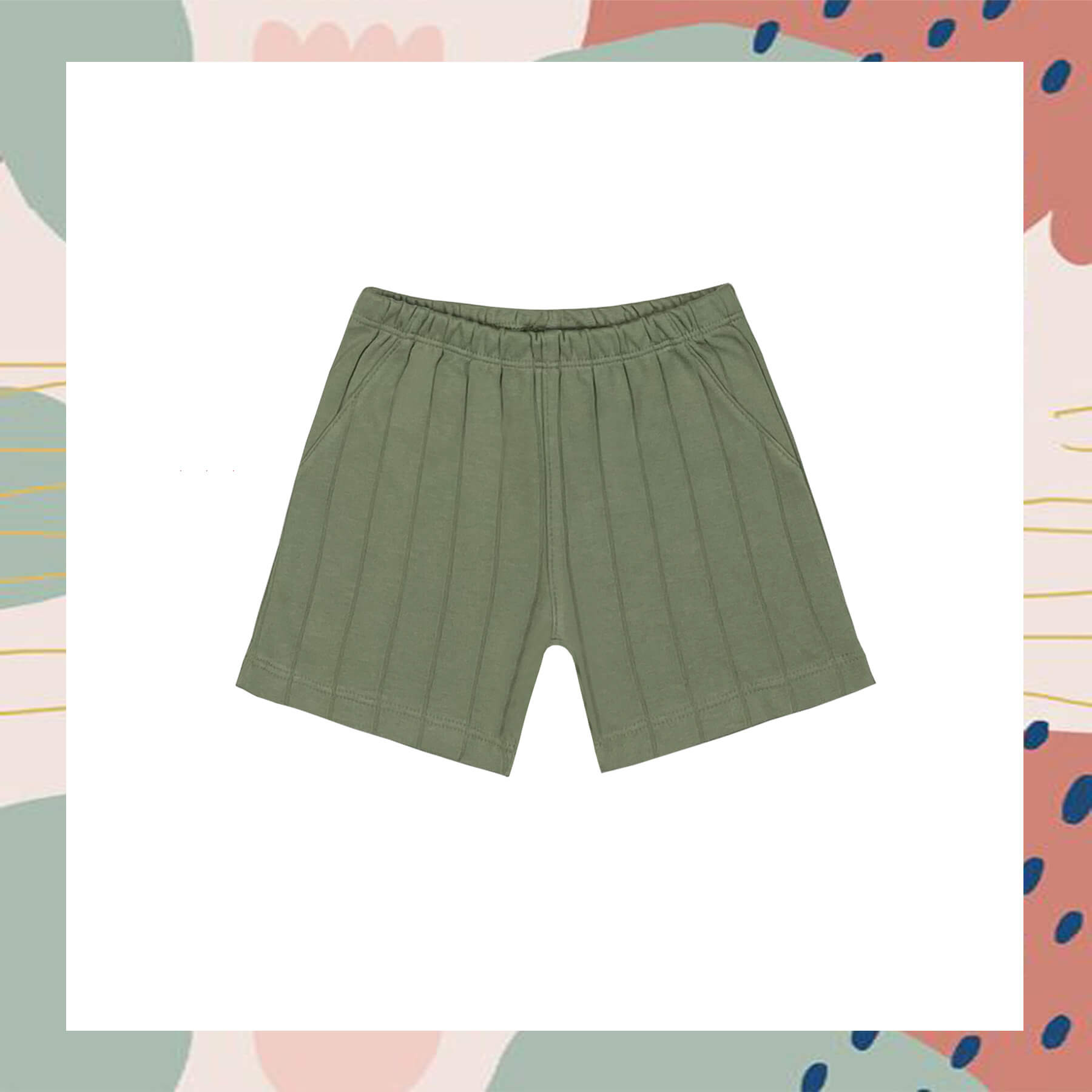 Matcha Smoothie Shorts from Little BB Love - Stylish and Comfortably Soft Baby Clothing Store