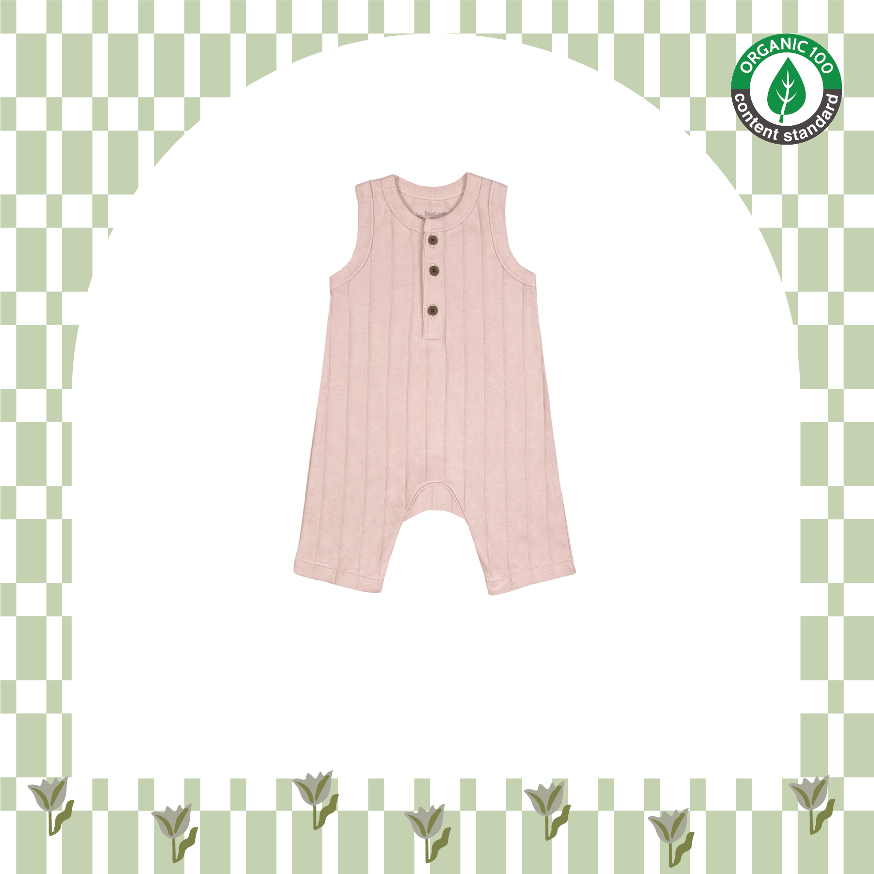 Sakura Parfait Romper from Little BB Love - Stylish and Comfortably Soft Baby Clothing Store